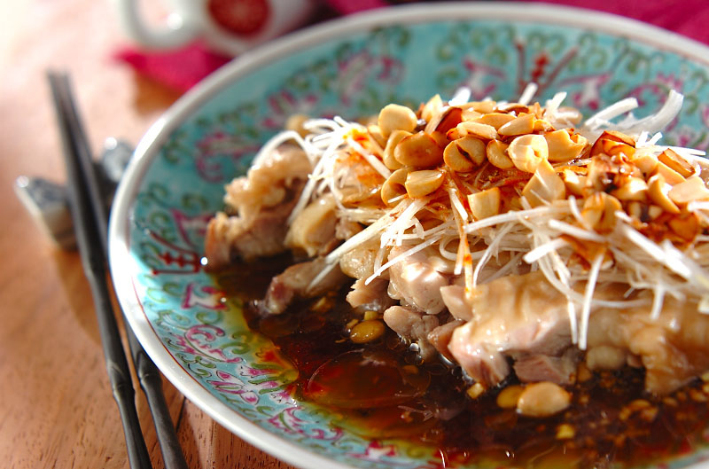 よだれ鶏 ごまレシピ公式 ごま油のかどや製油