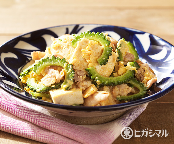 かつお節たっぷりゴーヤーチャンプルーヤオコーレシピ by Cooking Support