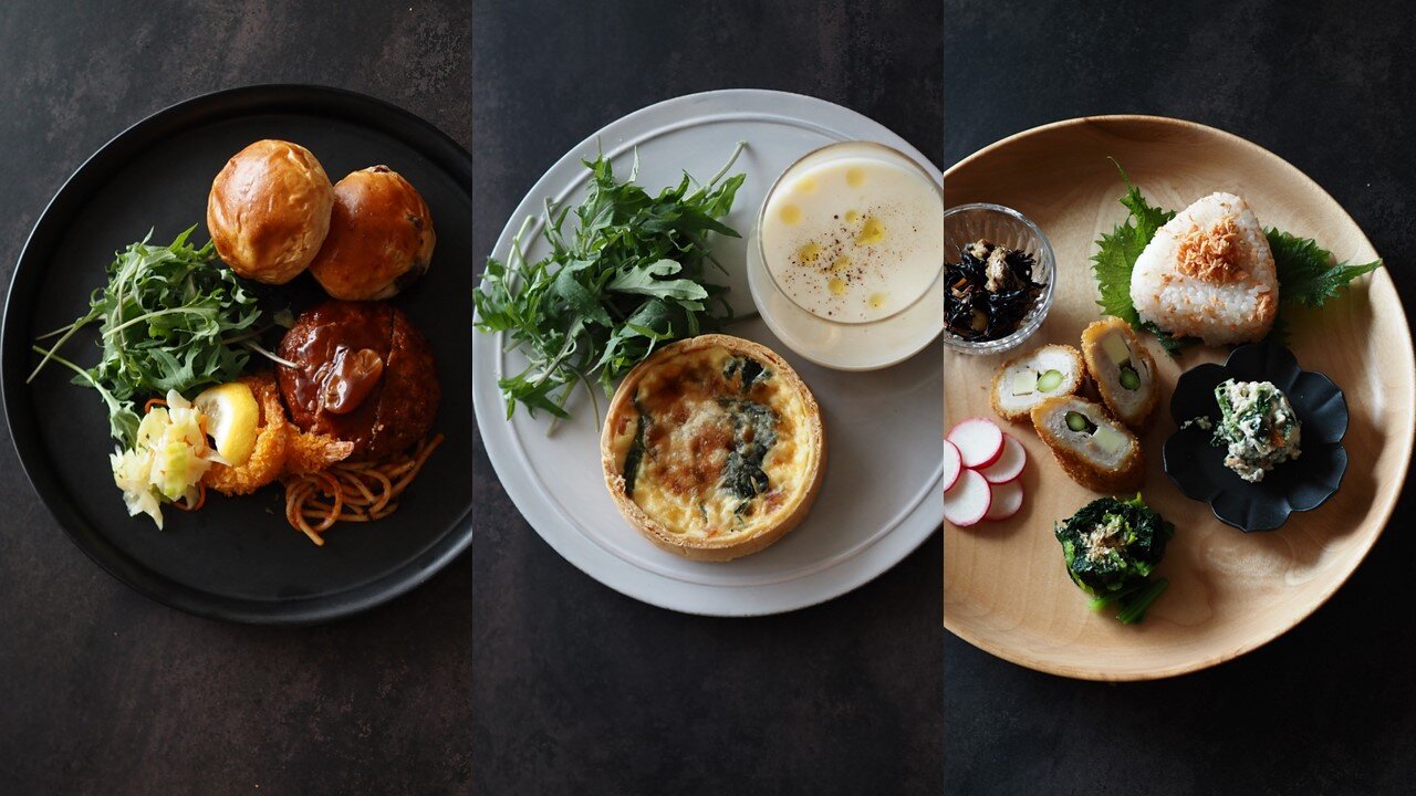 パスタでワンプレートランチ