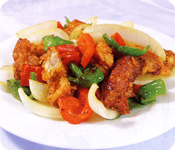 鶏肉とれんこんの甘辛炒めぬくもりのおうち保育給食レシピ集