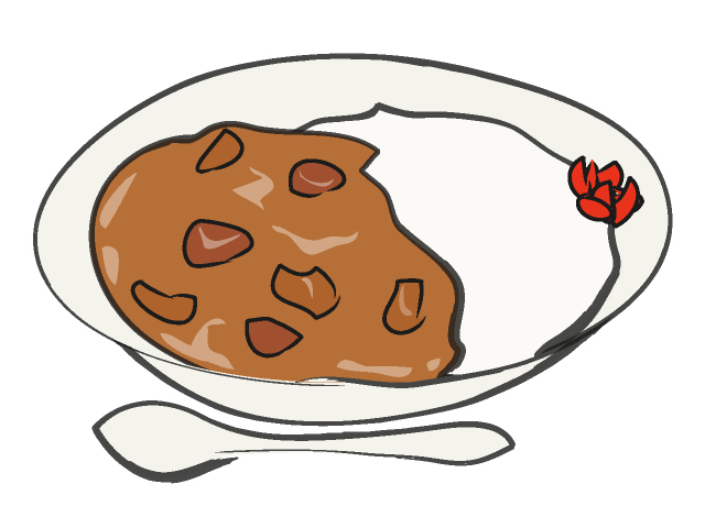 カレーライスのフリーアイコン1アイコン素材ダウンロードサイト「icooon-mono」商用利用可能なアイコン素材が無料 フリーダウンロードできるサイト