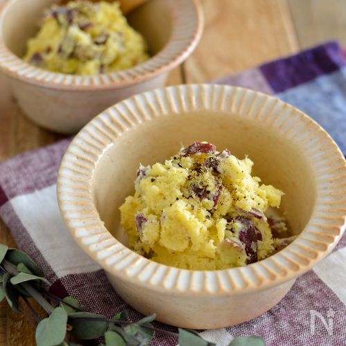 さつまいもとクリームチーズのサラダの簡単レシピ