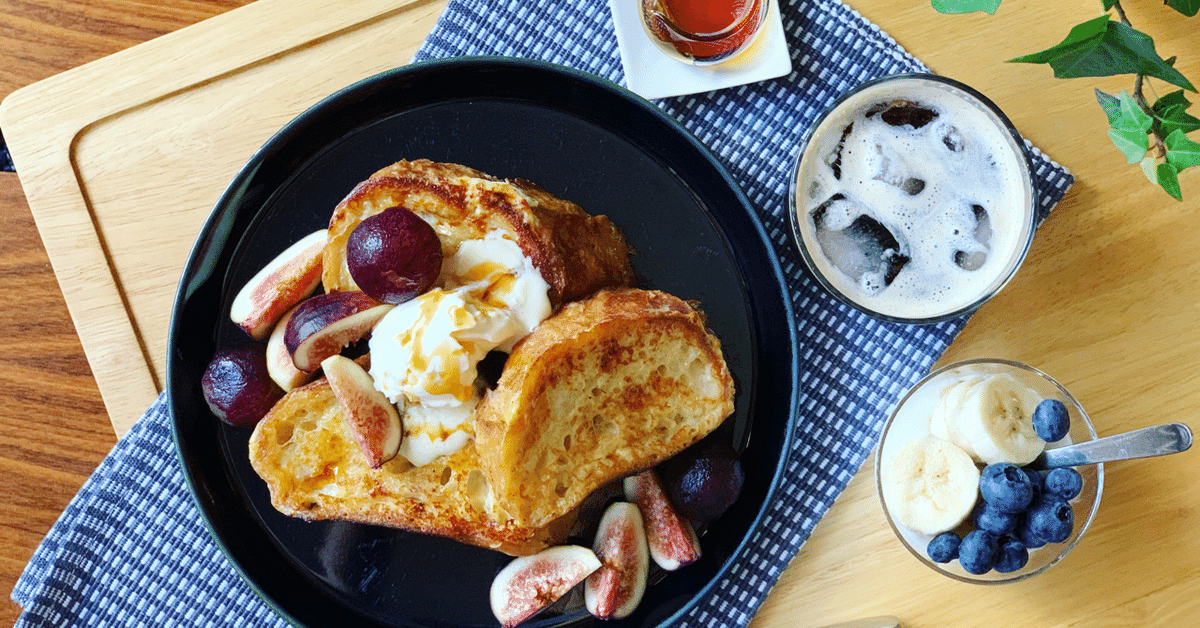 バゲットでフレンチトースト＊レシピありatelier.kasi