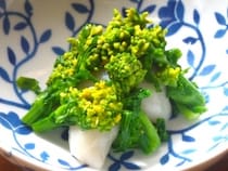 菜の花のペペロン炒め