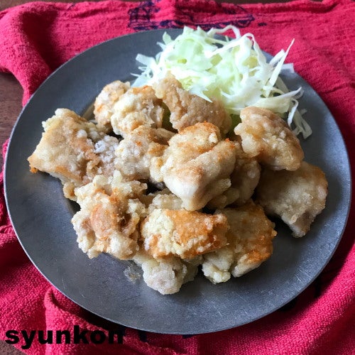 簡単！ 普通の鶏のからあげ 揚げ焼きでもサクサクに、かつはねない方法