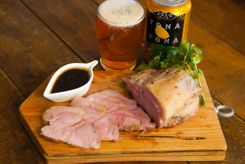 ローストポークのサルサソース