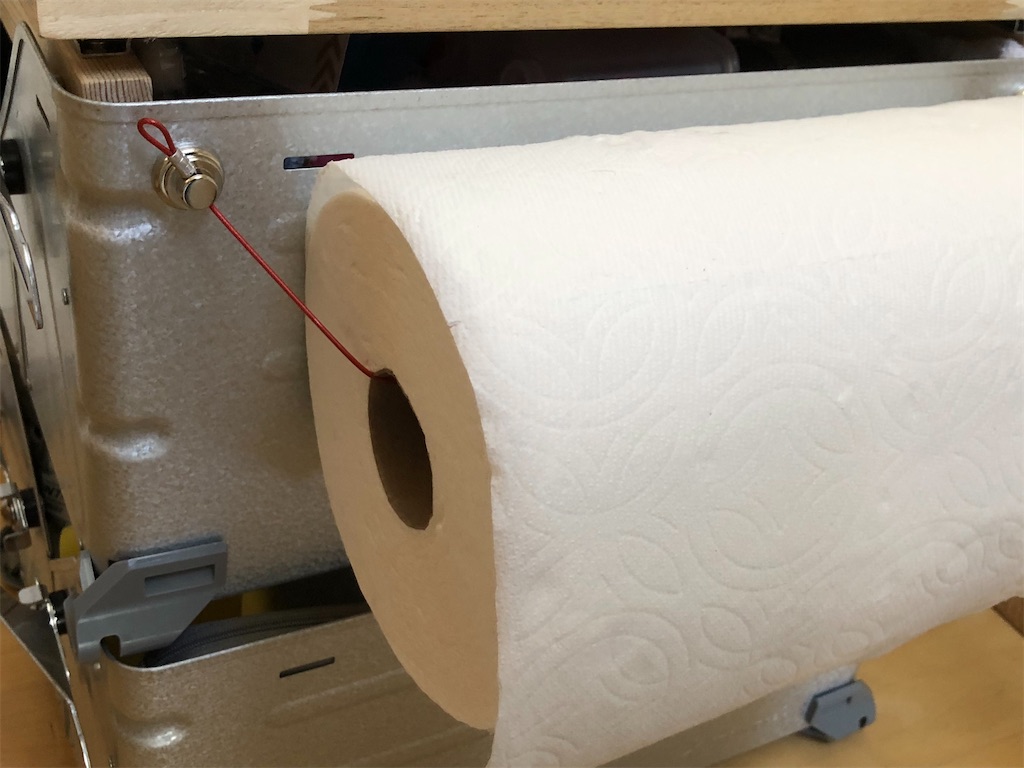 キャンプで活躍する自作キッチンペーパーホルダー！リノわん.いんふぉ