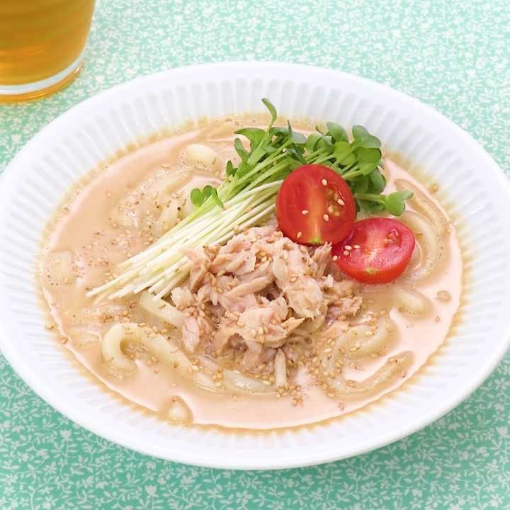 冷しゃぶごまだれぶっかけうどん
