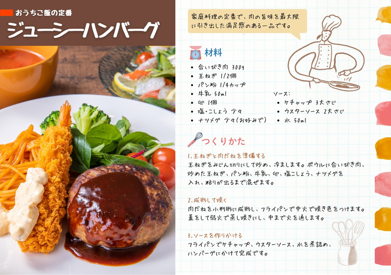 Wordで使えるレシピの無料テンプレートOffice Hack