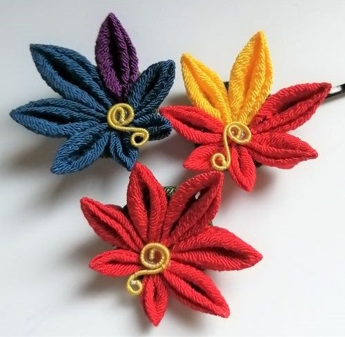 つまみ細工の『紅葉』の作り方Craftie Style