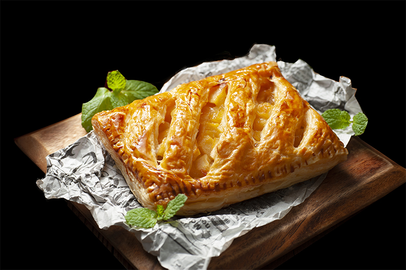 冷凍便・送料込み アップルパイ スタンダードタイプ・紅玉 ふじ 4個セット津軽ゆめりんごファーム