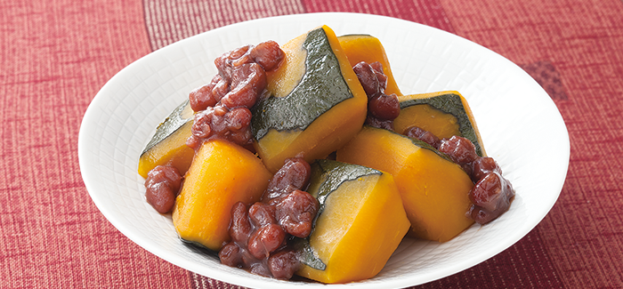 またまたかぼちゃレシピ❤ほっくりじんわりかぼちゃのいとこ煮❤