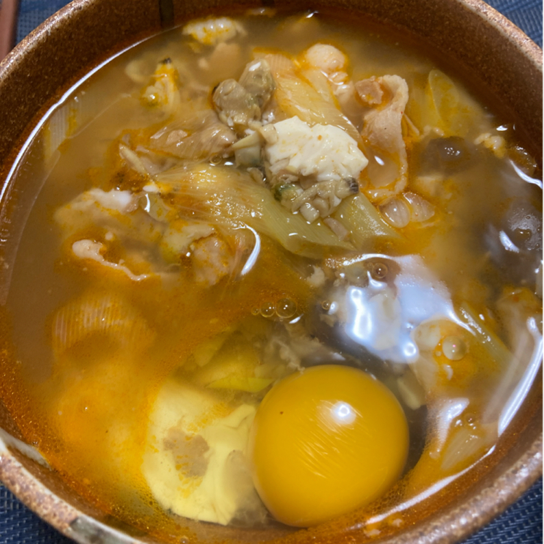 キムチなしでも楽しめる！チゲ風スープの簡単レシピ