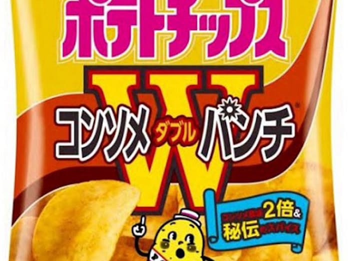 ローソン新商品 「ポテトチップス コンソメWパンチ」のコラボ商品を実食！おすすめはコレイエモネ