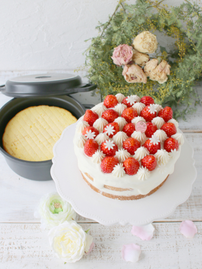 フレジェ風ケーキの作り方きっずごはん