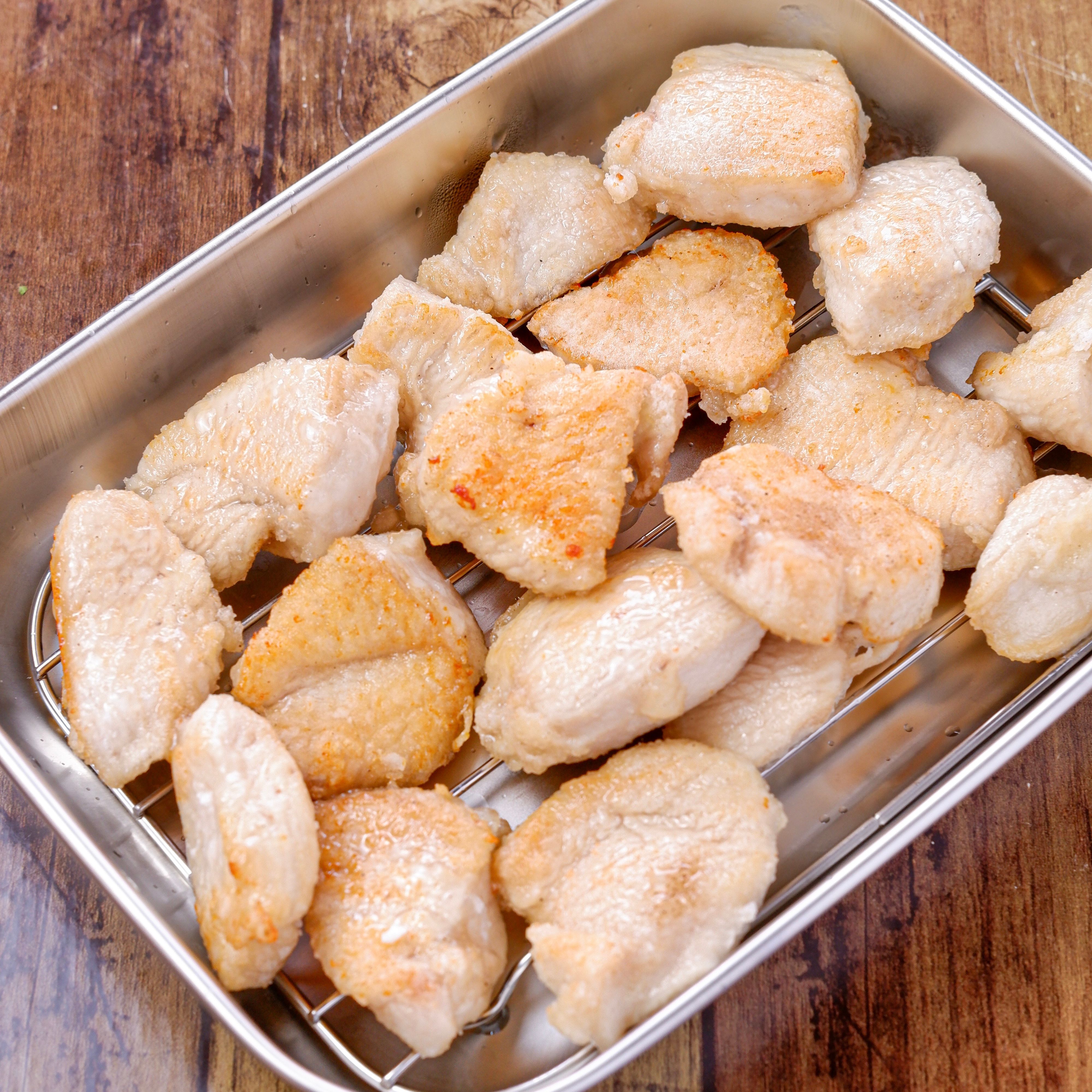 鶏むね肉のスイートチリマヨソース♪