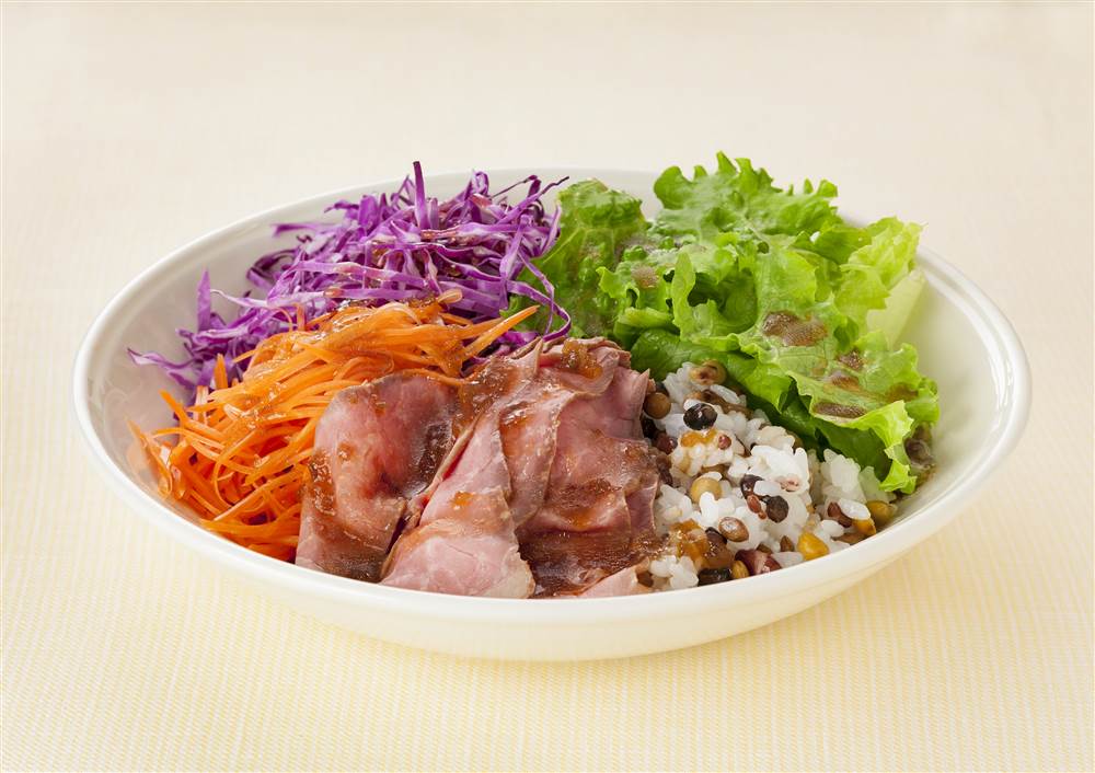 ローストビーフのデリ風サラダ★バルサミコドレッシング