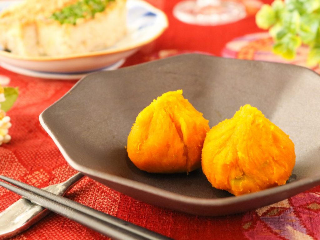 親子でチャレンジ カボチャきんとんのパイLet'sガス火クッキング 大阪ガスがお届けするレシピサイト