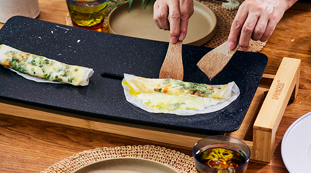 「蛋餅 ダンピン 」レシピ ワタナベマキさん