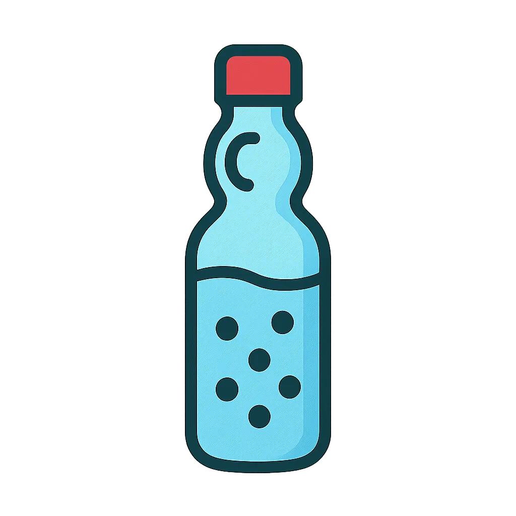 瓶ラムネイラスト無料イラスト・フリー素材なら「イラストAC」