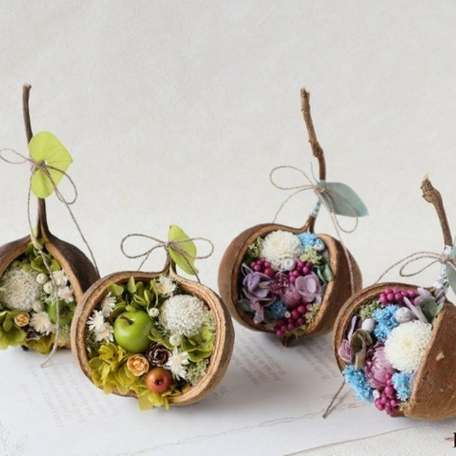 ブッダナッツアレンジ❀ひな祭り 紫陽花 ひな祭り