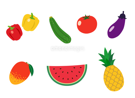 フルーツの盛り合わせの無料イラストイラストセンタ