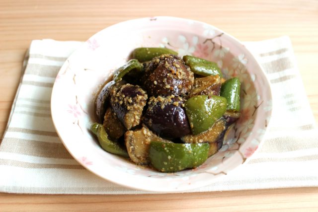 なすの煮びたし 天かすでコクがアップ