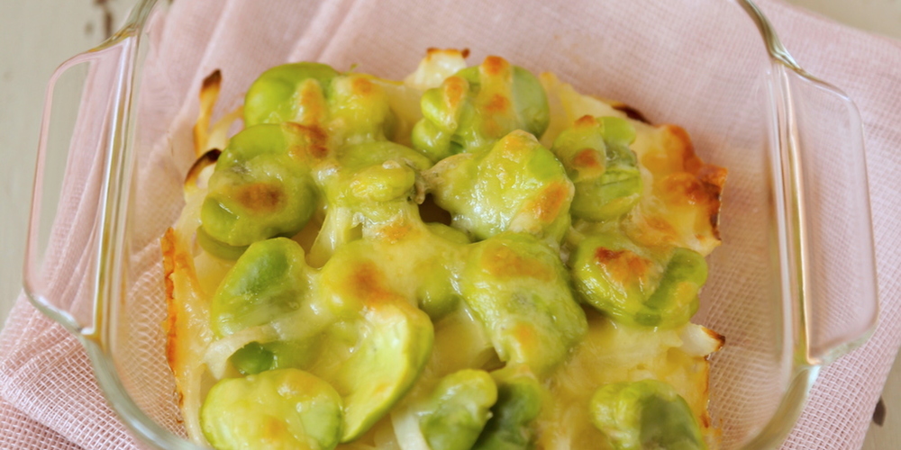 空豆レシピ2品、「オーブントースター焼き」と「ネズミ稲荷」 - 今日、なに食べよう？〜有機野菜の畑から～