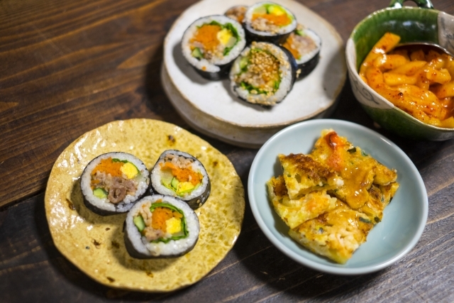 キンパ 韓国風海苔巻き