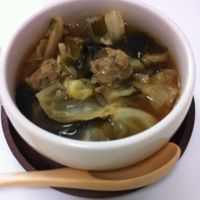 オイスターソースのスープ