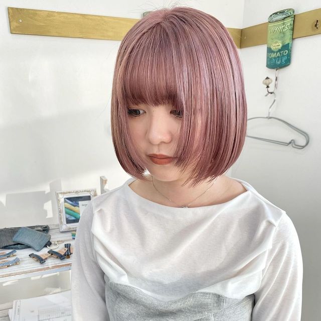 初カラーでミルクティーピンクに染めようと思っているのですが、ミル- Yahoo!知恵袋