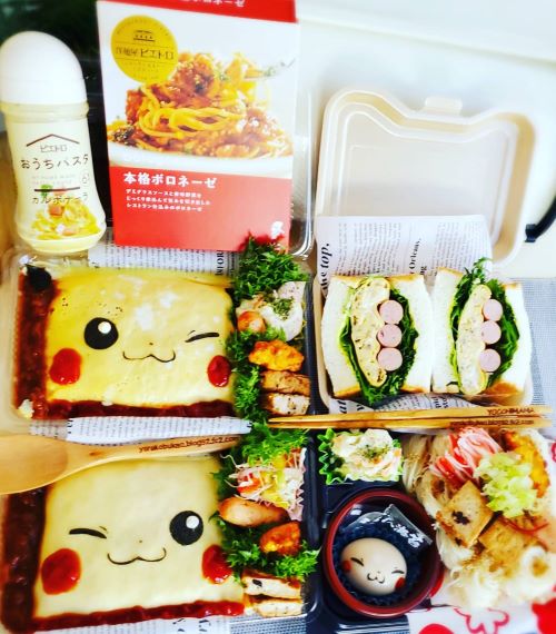 キャラ弁☆簡単顔だけ！ピカチュウのオムライス 初級ザッキー☆のキャラ弁LIFE