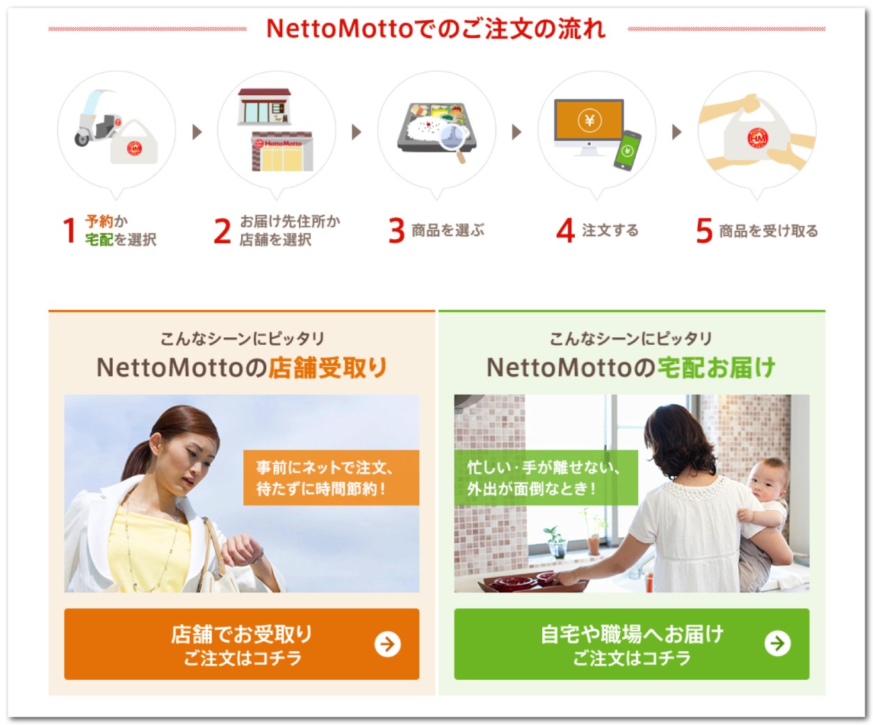 ほっともっとのネット注文は待ち時間なしでお得！お弁当の受け取り方の手順と支払い方イチオシichioshi