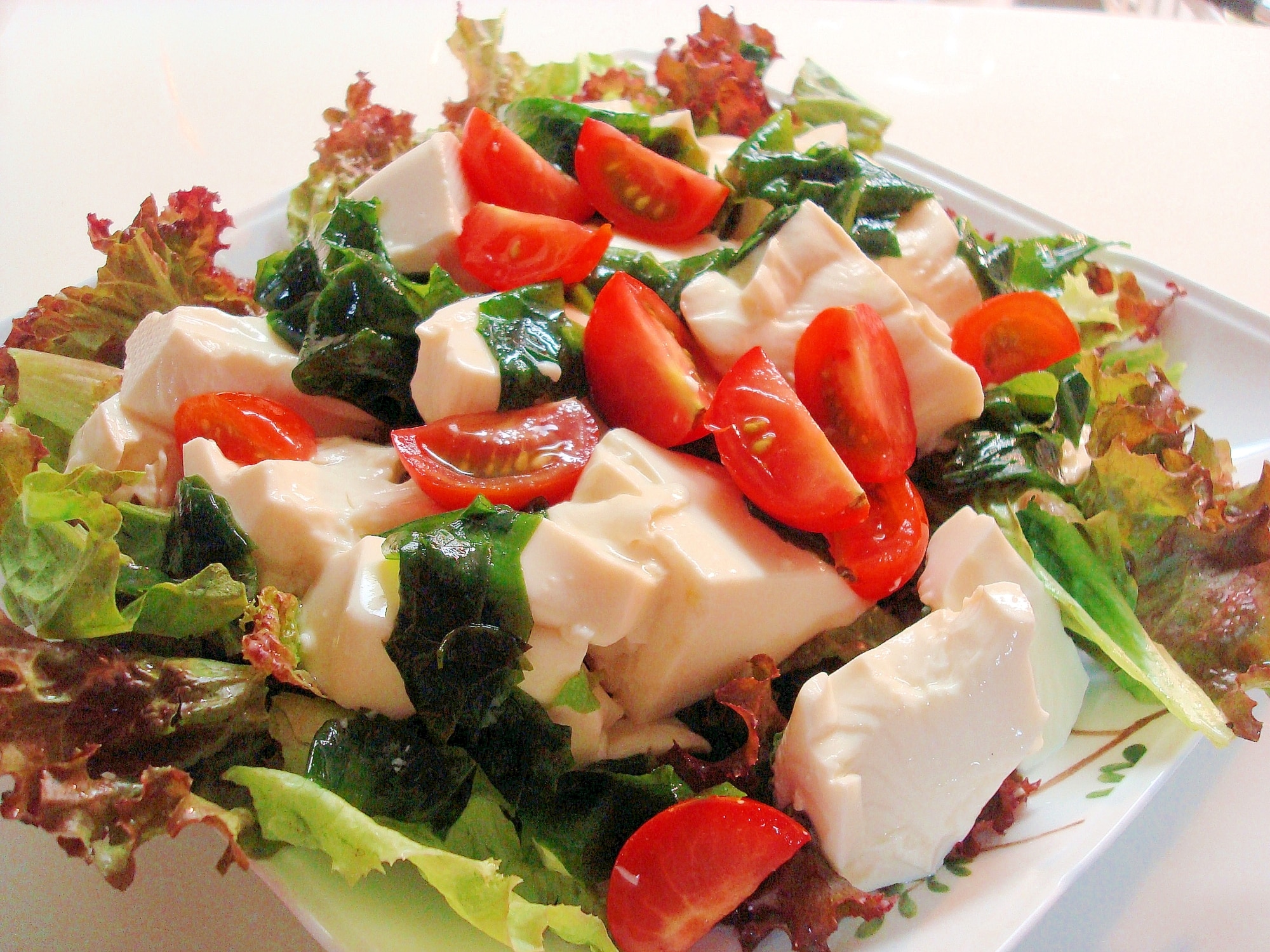 キムチで万能ダレ♡トマトきゅうり冷ややっこ 簡単 時短 節約 豆腐どめさんオフィシャルブログ「どめさん家の簡単・毎日ごはん」Powered byAmeba