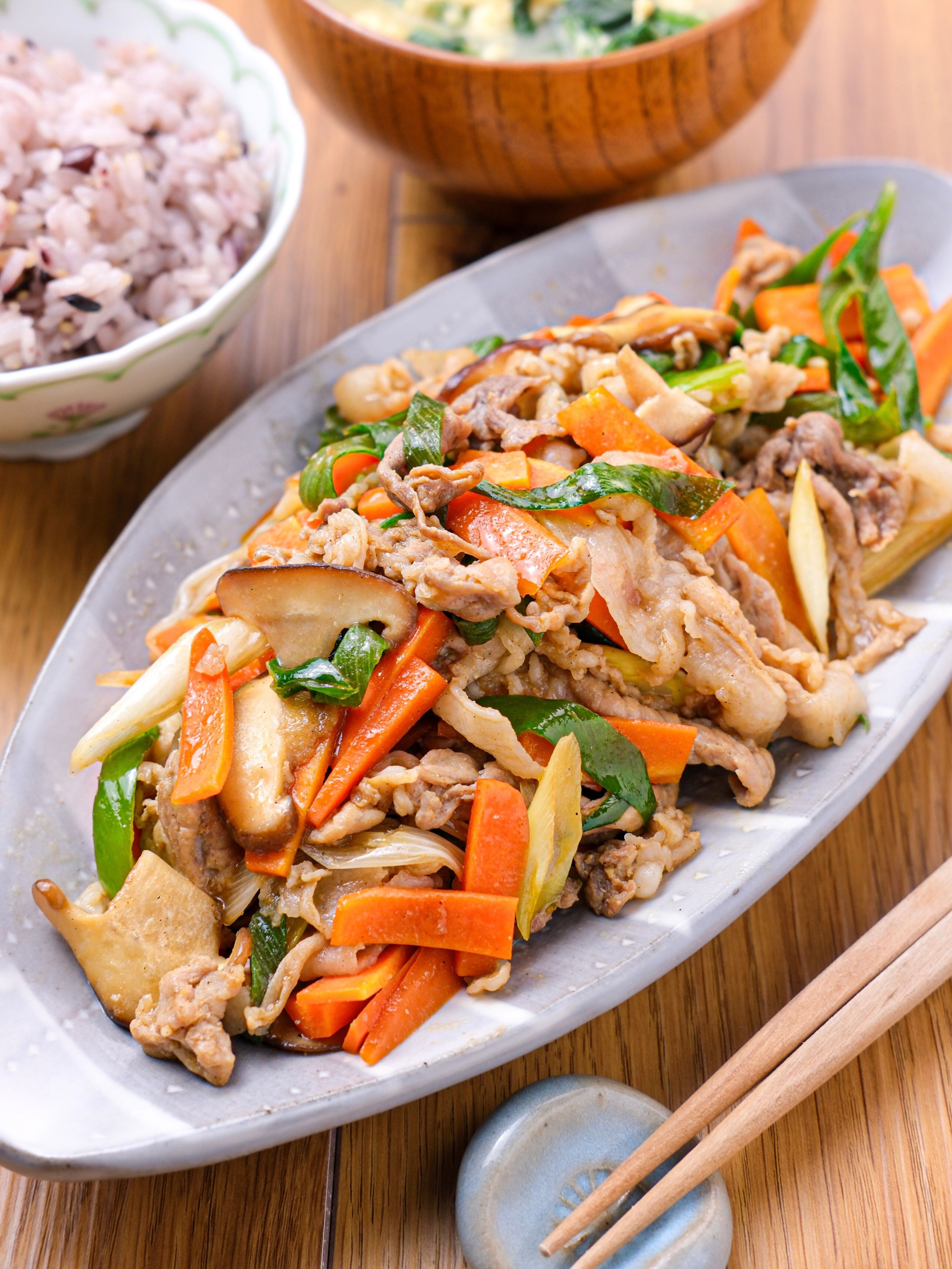 ♡♡シンプル!!野菜炒めの和風あんかけ♡♡