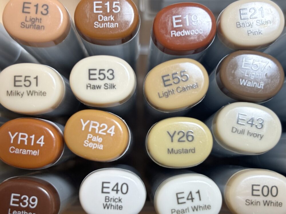 茶色の種類と外壁と塗装サンプルyuming_studio_SK