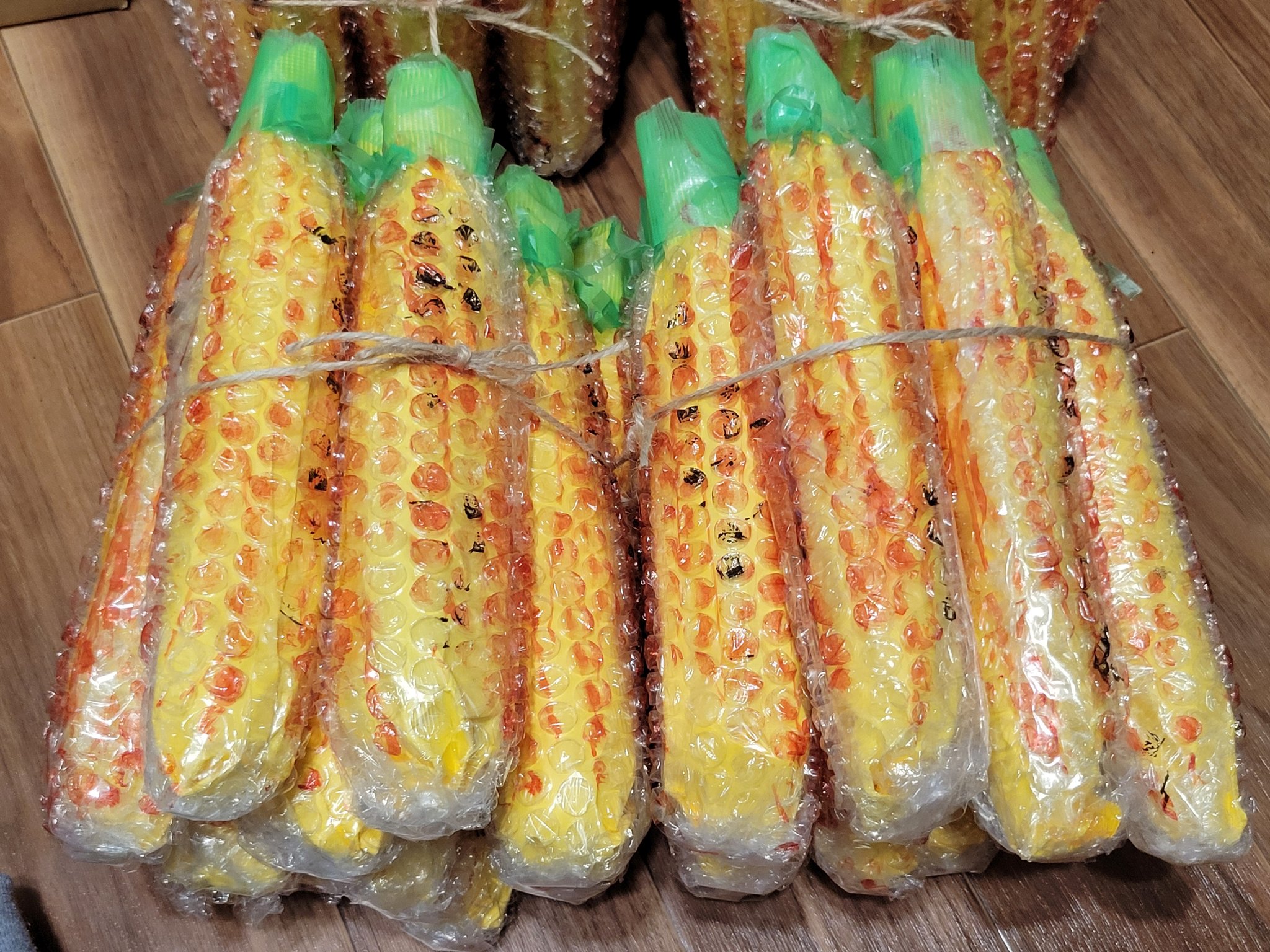 幼稚園・保育園 動く仕掛けがたのしい！７月とうもろこしくんがね絵画・製作