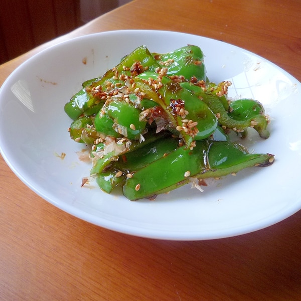 ご飯がすすむ♪かつお節とごまたっぷり！ピーマンの塩昆布炒め&雨の日の・ : ～Caf'e fuu Manma～ かふぇ風まんまPoweredby ライブドアブログ