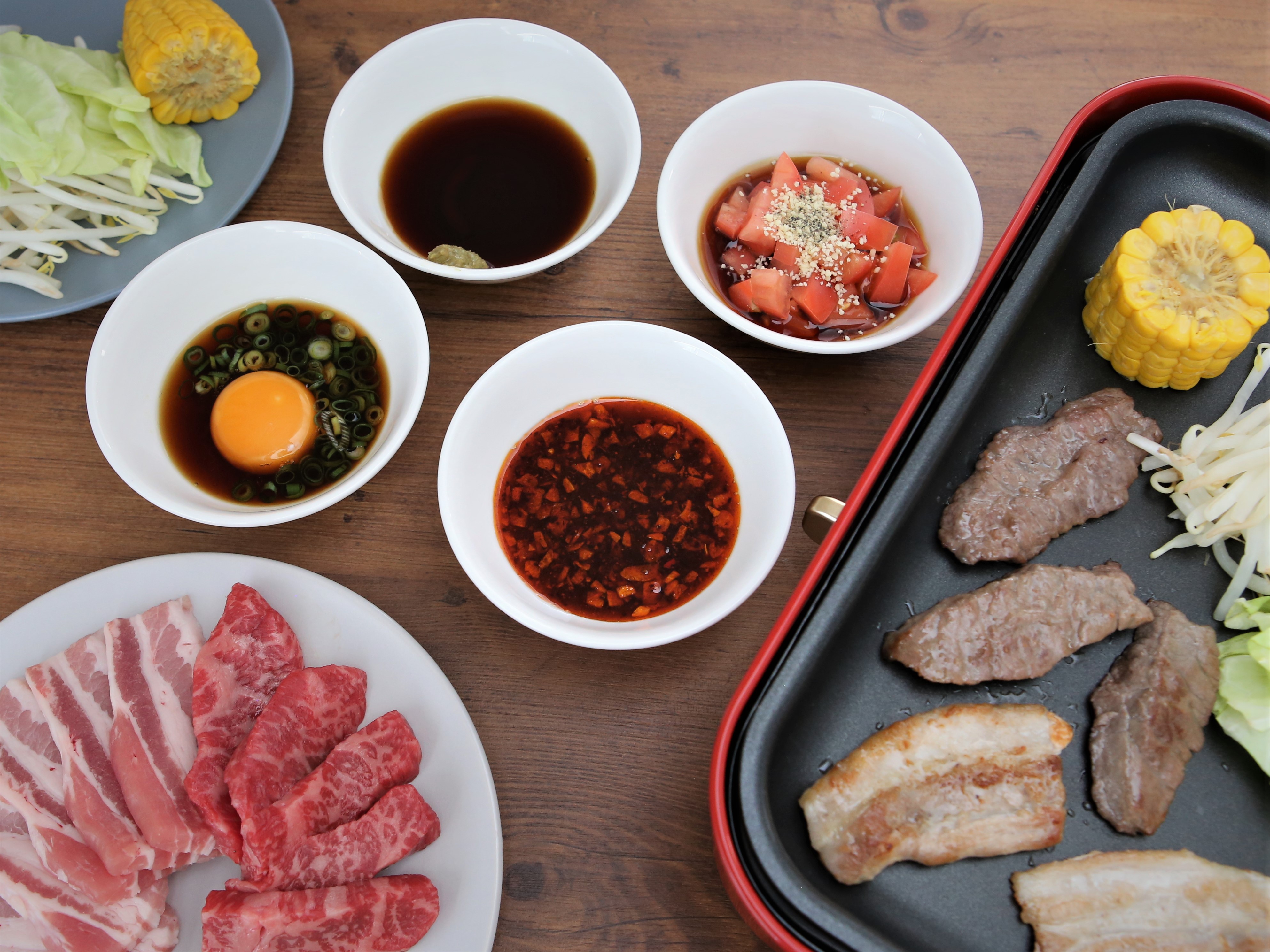 豚バラ焼きたっぷりにらダレ