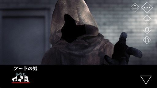 063、フードを被った銀髪赤目の白衣の青年商用可 1人限定 自動ダウンロード キャラクター つなぐ