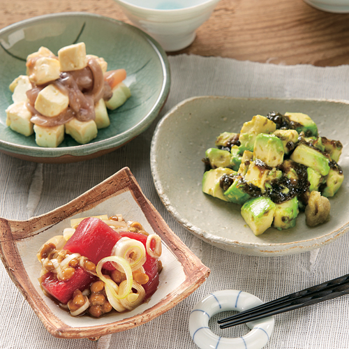 先付け三種盛り