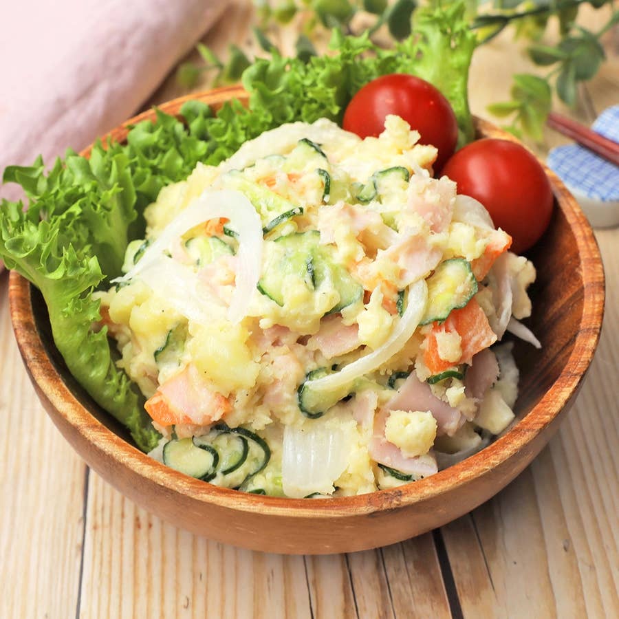 玉ねぎなしで！うちのポテトサラダ