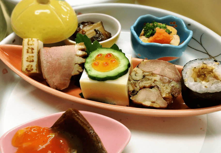 季節を彩る 前菜盛り合わせ - Picture of Tenpura Kappo Usagi, Katsushika - Tripadvisor