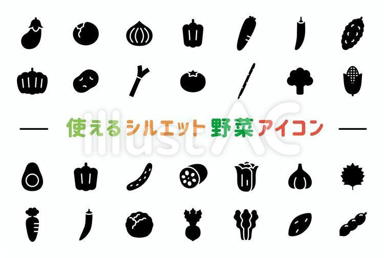 野菜アイコン イラスト素材3593876- フォトライブラリ