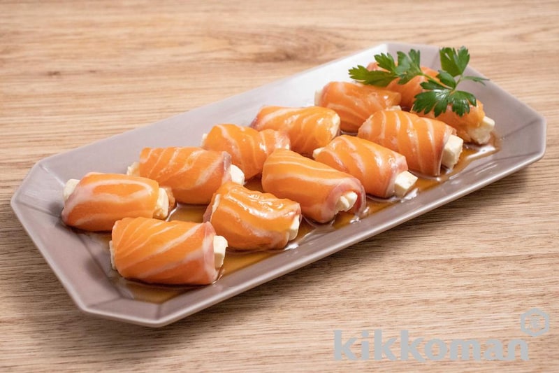 サーモンとチーズクリームのおつまみトースト