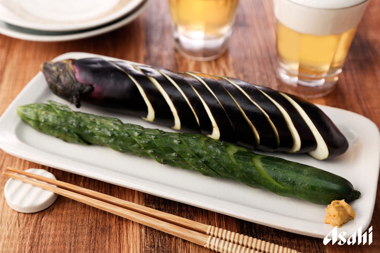 京料亭白だしで味付け完了！トルネードきゅうりの浅漬け