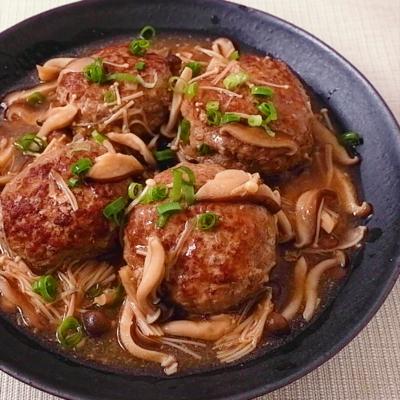 ふわふわ♪さっぱり！ 和風の豆腐ハンバーグ