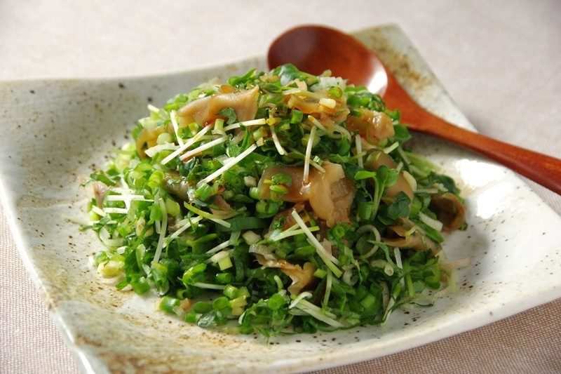 ささみとザーサイのおつまみサラダ