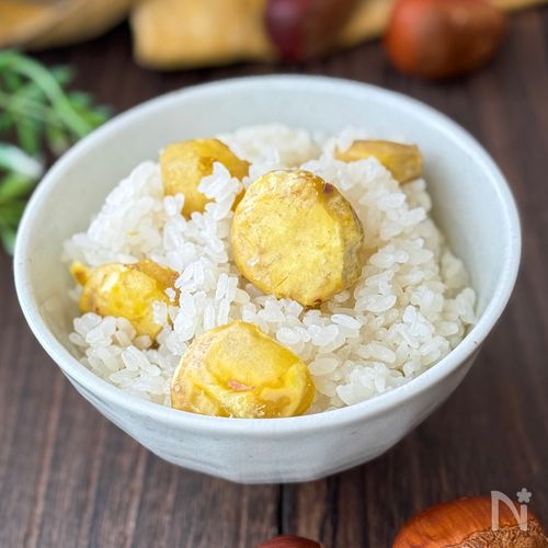 ☺白だしで簡単♪秋の味覚・栗ご飯☺ レシピ・作り方 by hirokoh ひろこぉ- 楽天レシピ