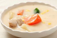 シチューのルーで☆クリームパスタ